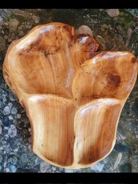 Large Wood Charcuterie, Candle, Table Centerprice